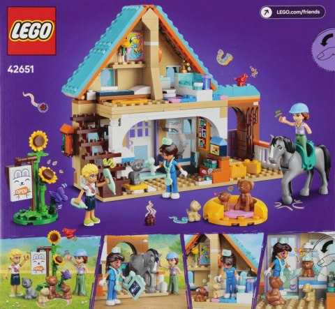 Klocki konstrukcyjne Lego Friends Koń i lecznica LEGO 42651