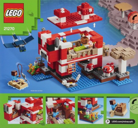 Klocki konstrukcyjne Lego Minecraft Dom Krowy LEGO 21270
