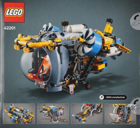 Klocki konstrukcyjne Lego Technic Łódz podwodna LEGO 42201