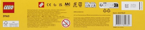 Klocki konstrukcyjne lego Creator Psotny kot LEGO 31163