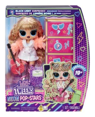 Lalka Lol Surprise z akcesoriami Tweens Neon The Star MGA 120650EUC