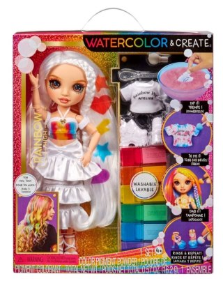 Lalka Rainbow High Watercolor & Create akcesoria MGA 507598EUC