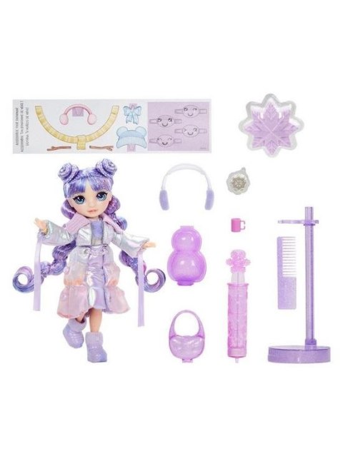 Lalka Rainbow High Winter z akcesoriami Violet MGA 120865EUC