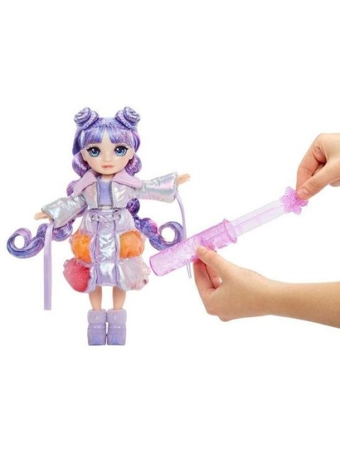 Lalka Rainbow High Winter z akcesoriami Violet MGA 120865EUC