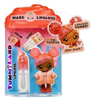 Lalka Yummland Lipgloss akcesoria Piper Peach MGA 120759EUC