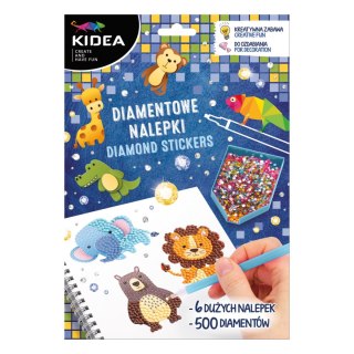 Mozaika cekinowa samoprzylepna naklejki ZOO Kidea DERFORM 560547 NDZOKA 5906601704581 MOZAIKA CEKIN SPRZYL NAKLEJ ZOO KIDEA DERF