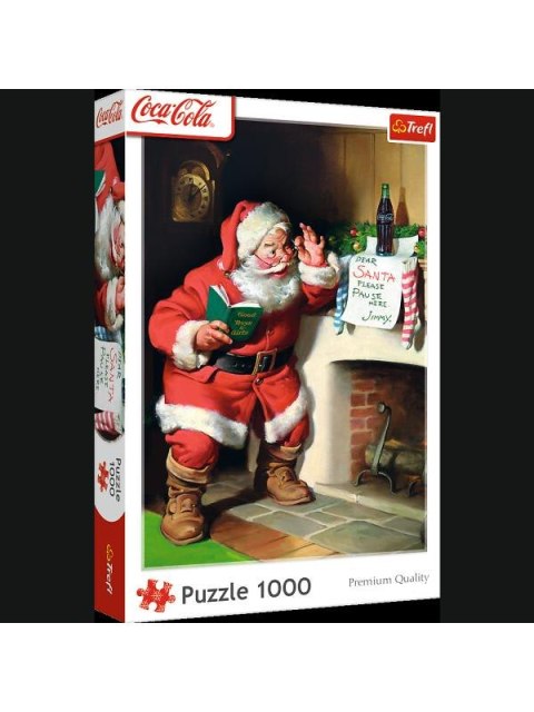 PUZZLE BN 1000EL TREFL XMAS COCA-COLA MIKOLAJ PU