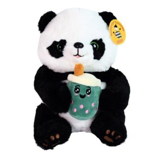 Pluszak 25 cm Panda stojący z kubkiem DEEF 4217