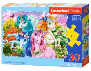 Puzzle 30 el. Cute Unicorns SelfieCASTORLAND B-03822