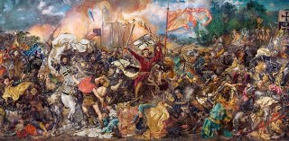 Puzzle 4000 el. The Battle of Grunwald, CASTORLAND Art. Collection C-400331