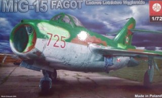 Samolot do sklejania 1 72 Mig-15 Fagot S-068