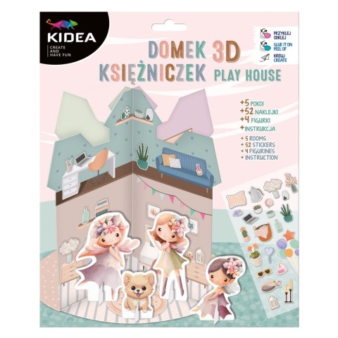 ZEST KREAT DOMEK KART KSIEZNICZ 3D AKC KIDEA PUD