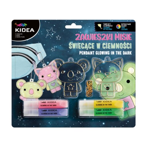 ZEST KREAT ZAWIESZKA SWIEC W CIEMN MISIE KIDEA