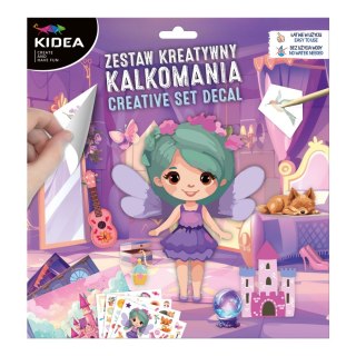 Zestaw kreatywny Kalkomania KIDEA NTKDKA