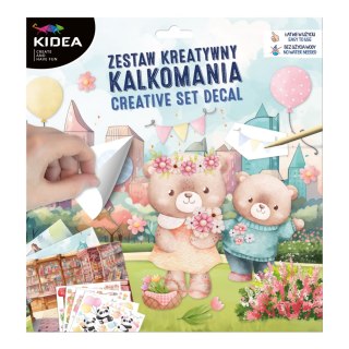 Zestaw kreatywny Kalkomania KIDEA NTKEKA