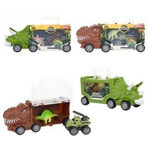 AUTO DINOTRUCK FIG DINOZAURA P/B 2MIX KOL WB12