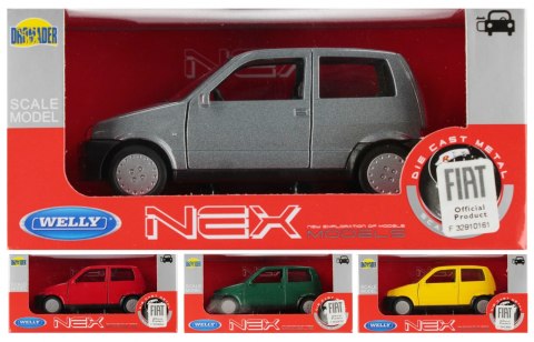 Auto osobowe metalowe 15x7x7 Fiat Cinquecento DROMADER FIAT CINQU