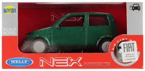 Auto osobowe metalowe 15x7x7 Fiat Cinquecento DROMADER FIAT CINQU