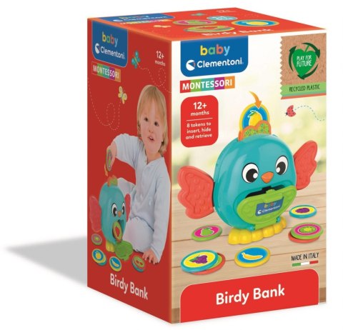 Clementoni Skarbonka Montessori Ptaszek 17577