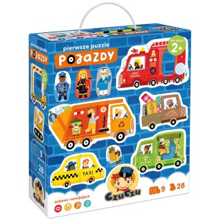 CzuCzu Pierwsze puzzle Pojazdy dla dzieci 2