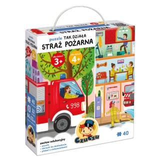 CzuCzu Puzzle Tak działa Straż pożarna dla dzieci 3 , 4