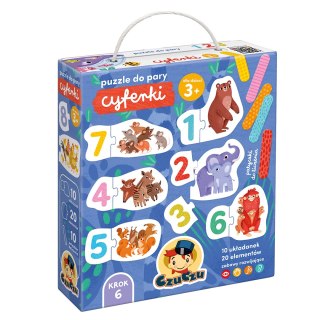 CzuCzu Puzzle do pary Cyferki dla dzieci 3