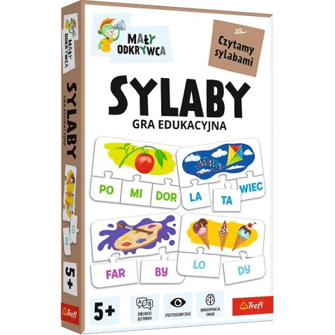 Gra Mały odkrywca Sylaby TREFL 02813 TR