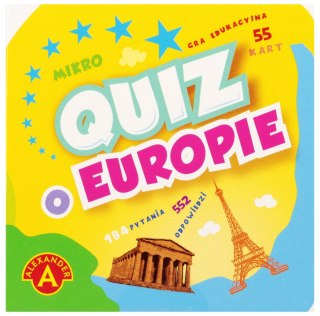 Gra Quiz Mikro o Europie PLX ALEXANDER 2865 ALX