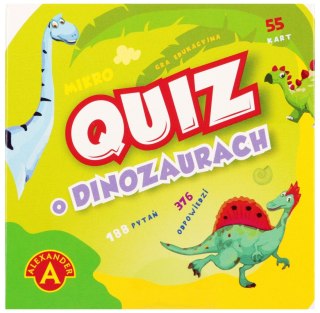 Gra Quiz Mikro o dinozaurach PLX ALEXANDER 2868 ALX
