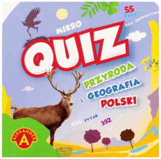 Gra Quiz Mikro przyroda i geografia Polski ALEXANDER 2869 ALX