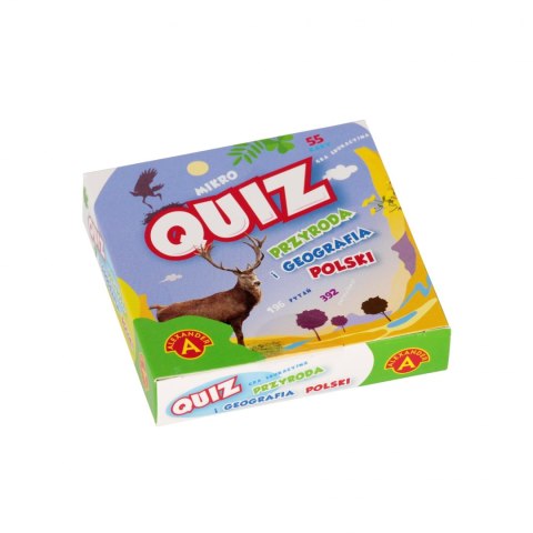 Gra Quiz Mikro przyroda i geografia Polski ALEXANDER 2869 ALX