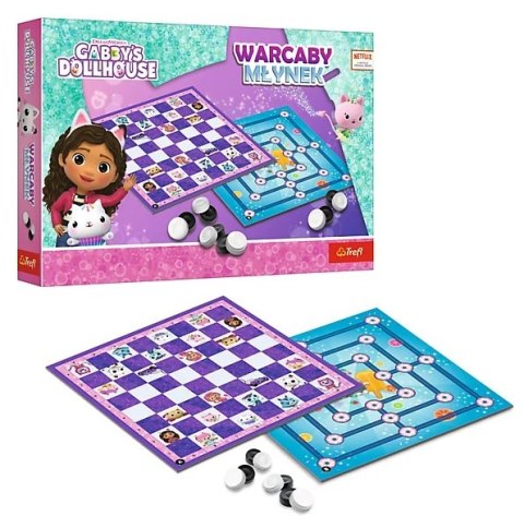 Gra Warcaby Młynek Gabbys TREFL 02800 TR