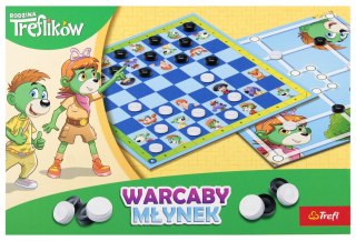 Gra Warcaby Młynek Rodzina Treflików TREFL 02658 TR