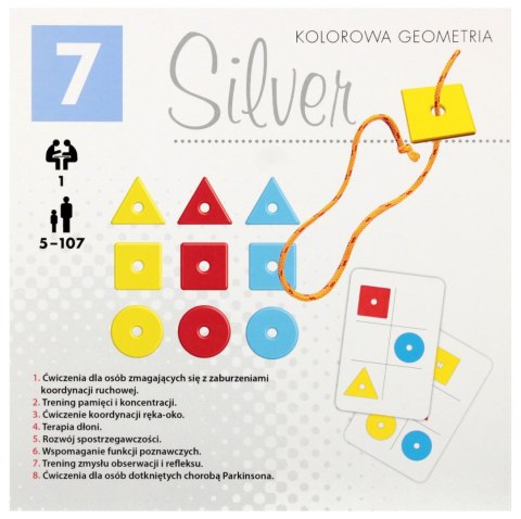 Gra kolorowa geometria silver PLX ALEXANDER 2877 ALX