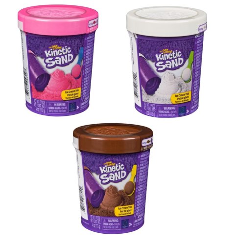 Kinetic Sand Ice Cream Sand Pojemnik Lodowy Różne Kolory Spin Master