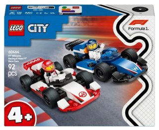 Klocki konstrukcyjne Lego Bolidy F1 Will i Haas LEGO 60464