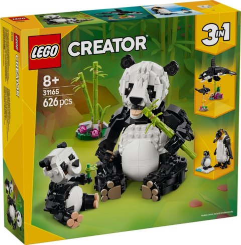 Klocki konstrukcyjne Lego Creator Dzikie zwierzęta LEGO 31165