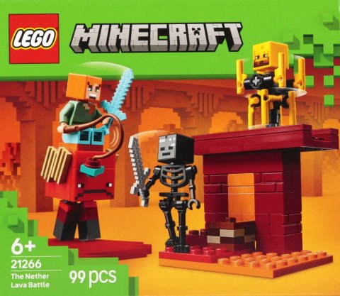 Klocki konstrukcyjne Lego Minecraft Bitwa LEGO 21266