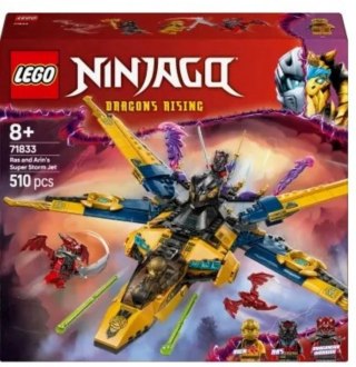 Klocki konstrukcyjne Lego Ninjago Odrzutowiec LEGO 71833 LEGO