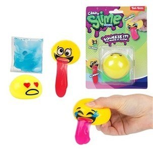 MASA SLIME BUZKA EMOJI Z JEZYK 13X18 MIX5 20/80
