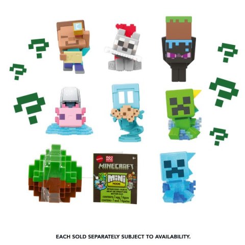 MINECRAFT MINI MODE JAJO SPAWAJACE MIX HXT64 D12