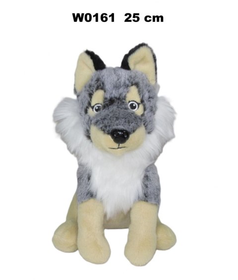 PLUSZAK WILK 25CM SIEDZACY SA