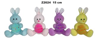PLUSZAK WN ZAJAC 16CM SIEDZACY Z JAJKIEM SA