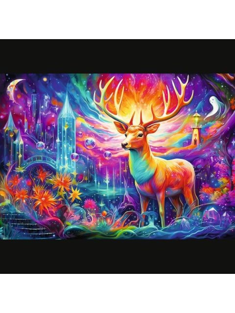 PUZZLE 1000EL TREFL MISTYCZNY JELEN PUD6