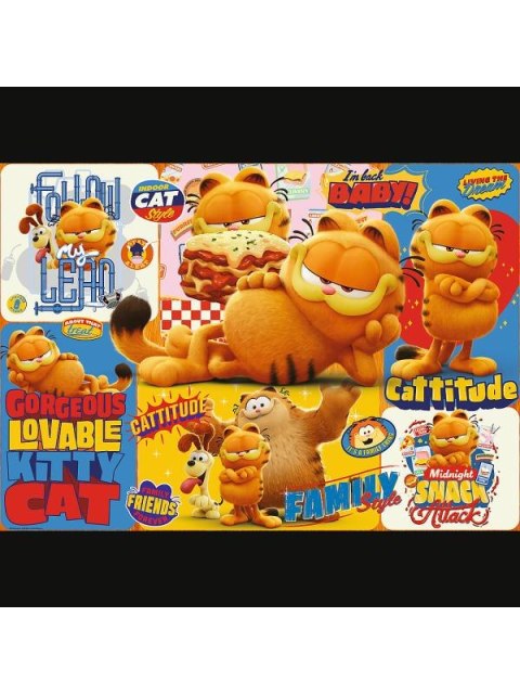 PUZZLE 1000EL TREFL PRZYGODY GARFIELDA PUD6