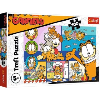 PUZZLE 100EL TREFL LENIWY GARFIELD PUD12