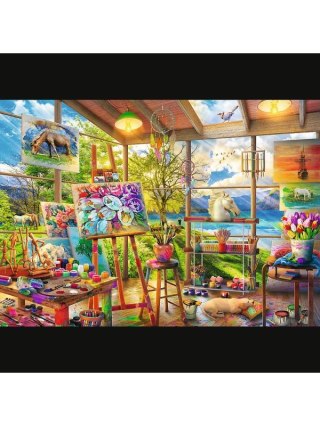 PUZZLE 2X500EL TREFL SZTUKA MALOWANIA PUD6