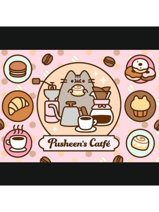 PUZZLE 500EL TREFL PUSHEEN W KAWIARNI PUD6