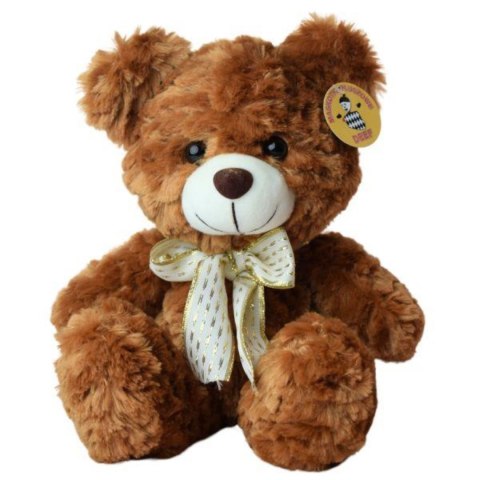 Pluszak Miś 20cm siedzący z kokardka DEEF VIC04182