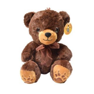 Pluszak Miś 27cm siedzący z kokardą DEEF VIC04094